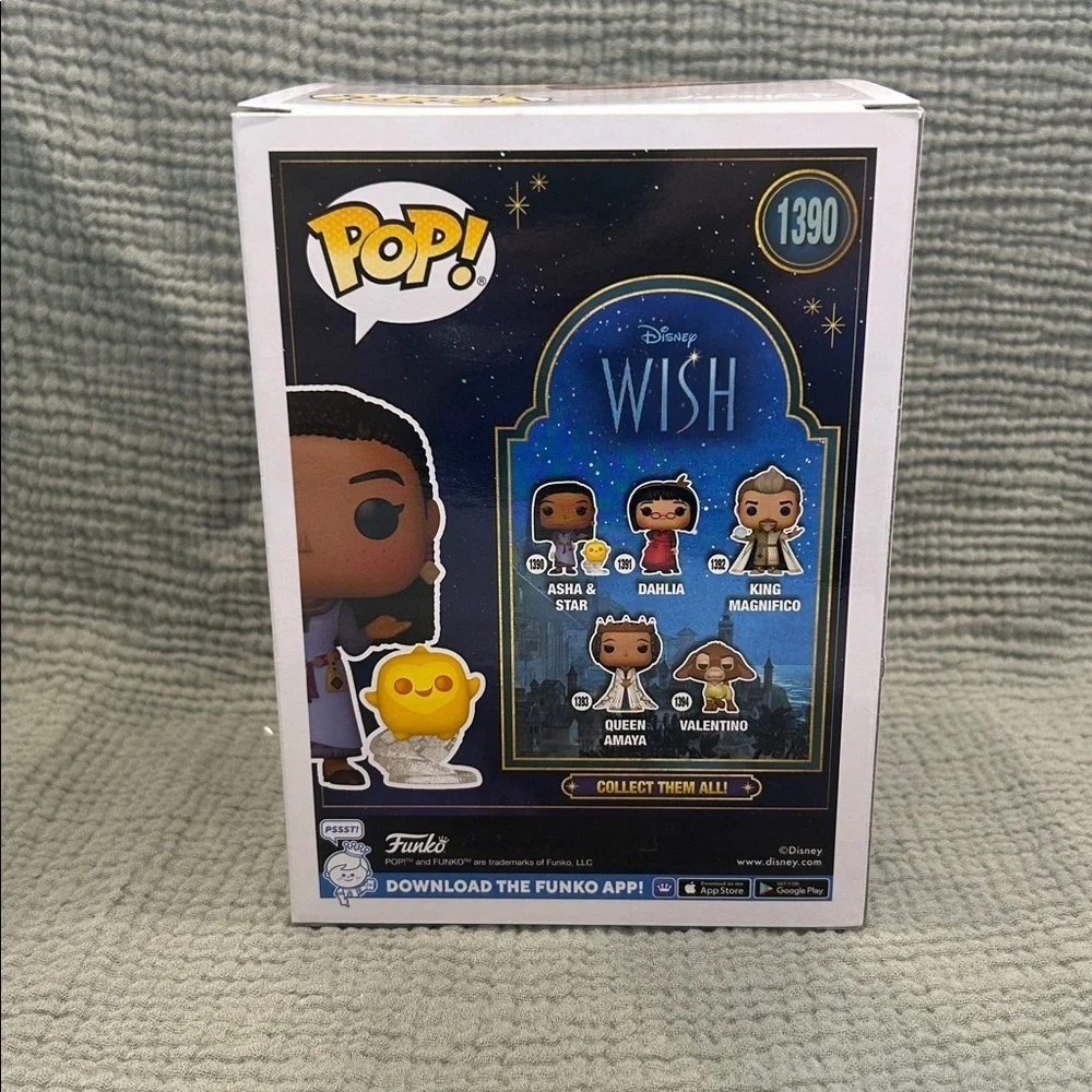Funko Pop Disney WISH Asha With Star 1390 NEW